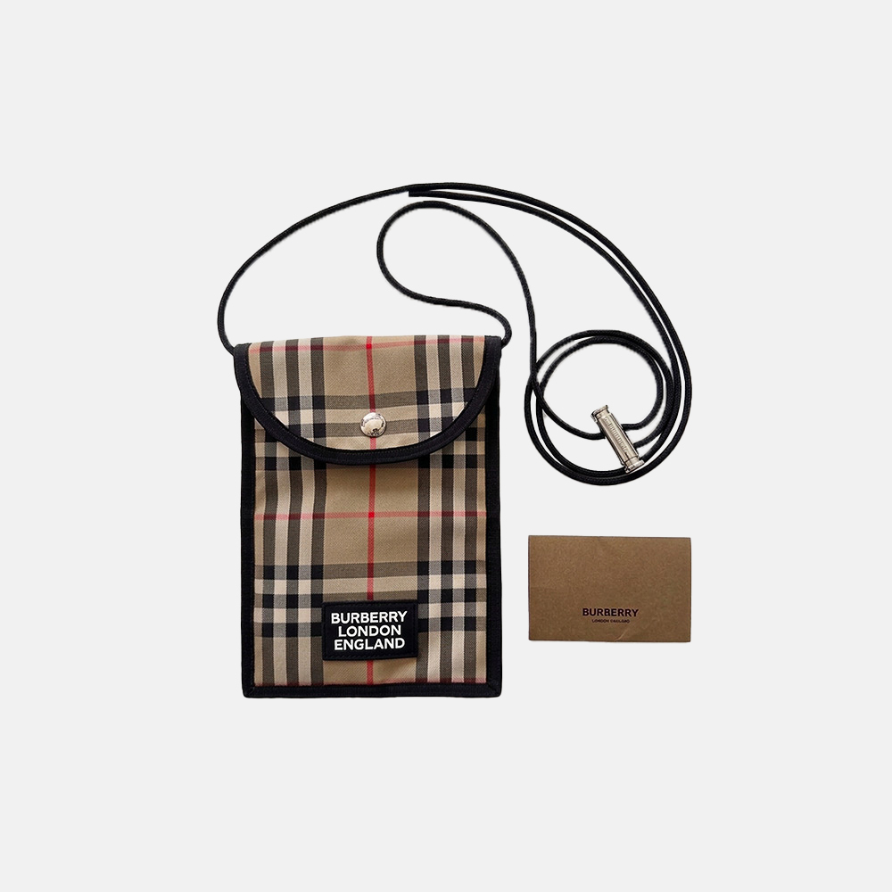 Super Flea Market + Burberry phone crossbody bag + Super Friend + 9